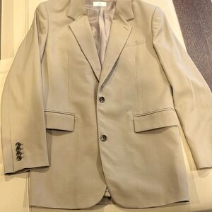 Babaton Wool Beige Blazer